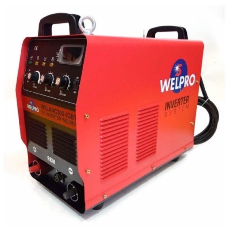 WELPRO ARC300  ตู้เชื่อมไฟฟ้า แบบอินเวอร์เตอร์ 300 แอมป์เต็ม ใบรับประกัน 3 ปี