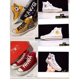 รองเท้าผ้าใบลำลอง converse รองเท้าแฟชั่น size 36-44สินค้าถ่ายจากงานจริง