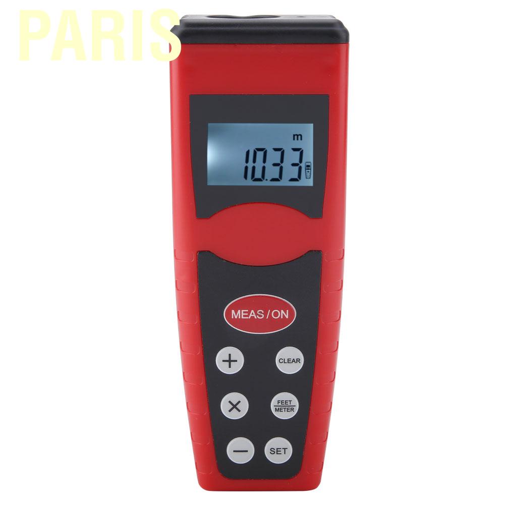 Digital LCD Ultrasonic Tape Laser Point Distance Measure Meter Range