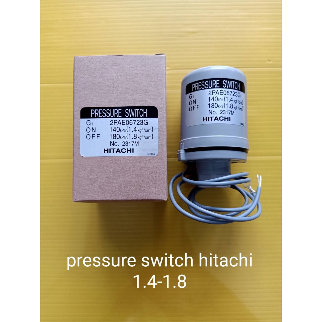 ♀♈♞Pressure switch ฮิตาชิ 1.4-1.8 Hitachi อะไหล่ ปั้มน้ำ ปั๊มน้ำ water pump อุปกรณ์เสริม อะไหล่ปั๊มน้ำ