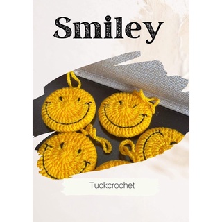 สายคล้องกระเป๋าไหมพรมหน้ายิ้ม smiley