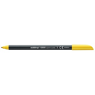 edding 1200 : ปากการะบายสี (เหลือง)