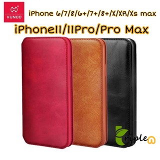 XUNDD GRA SERIES แท้ เคสหนังฝาพับ กระเป๋าสตางค์ iPhone 11/iPhone11 Pro/11 Pro Max Leather Wallet