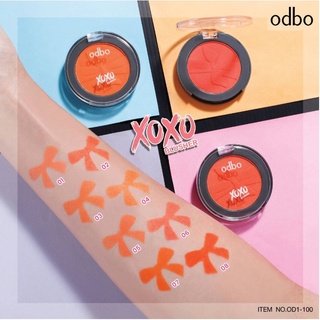 โอดีบีโอ เอ๊กซ์โอเอ็กซ์โอ บลัชเชอร์BLUSHER xoxoOD1-100 พร้อมส่งทุกเบอร์