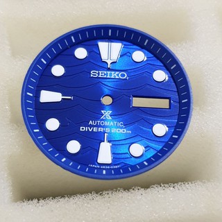 ใหม่ PROSPEX แหวนแบบ Dial สีฟ้าสําหรับ 7s26 4r36 Nh36 Skx เต่า