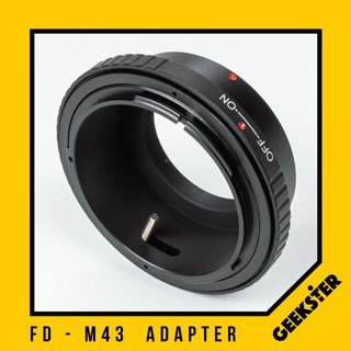 เมาท์แปลง FD-FX ( Canon FD / FL - Fuji FX Adapter / FL-FX ฟูจิ Lens Adapter )