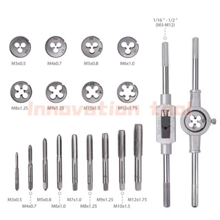 ชุดต๊าปเกลียว ทำเกลียว ต๊าปเกลียว 20ชิ้น