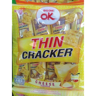 Thin crackers favorite ขนมแครกเกอร์ตรา​โอเคทิน