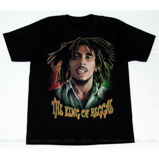 เสื้อยืด ทรงหลวม พิมพ์ลาย KING OF REGGAE MNimhh50GKegad31 สไตล์คลาสสิก ไม่ซ้ําใครS-5XL