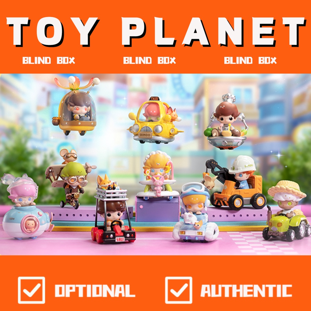 [TOY Planet] ของเล่นตุ๊กตา POP MART Popmart ART DIMOO Where are you Go doll