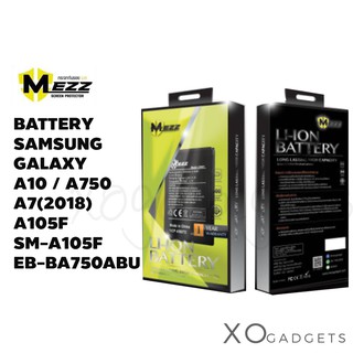 Mezz แบตเตอร์รี่ SAMSUNG GALAXY A10 / A750 A7(2018) A105F SM-A105F EB-BA750ABU แบต batt samsunga10 มีมอก รับประกัน1ปี