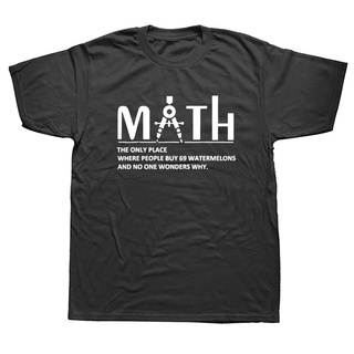 เสื้อยืดแขนสั้น ผ้าฝ้าย พิมพ์ลาย I Am The Math Teacher สไตล์ฮิปฮอป แฟชั่นฤดูร้อน สําหรับผู้ชายS-5XL