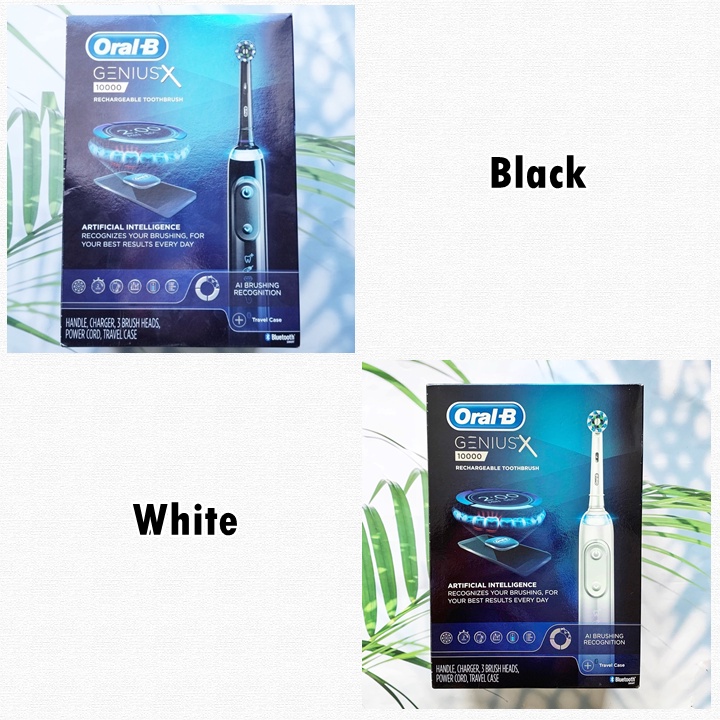 ออรัลบี จีเนียส แปรงฟันไฟฟ้า Genius™ X 10000 Rechargeable Electric Toothbrush (Oral-B®)