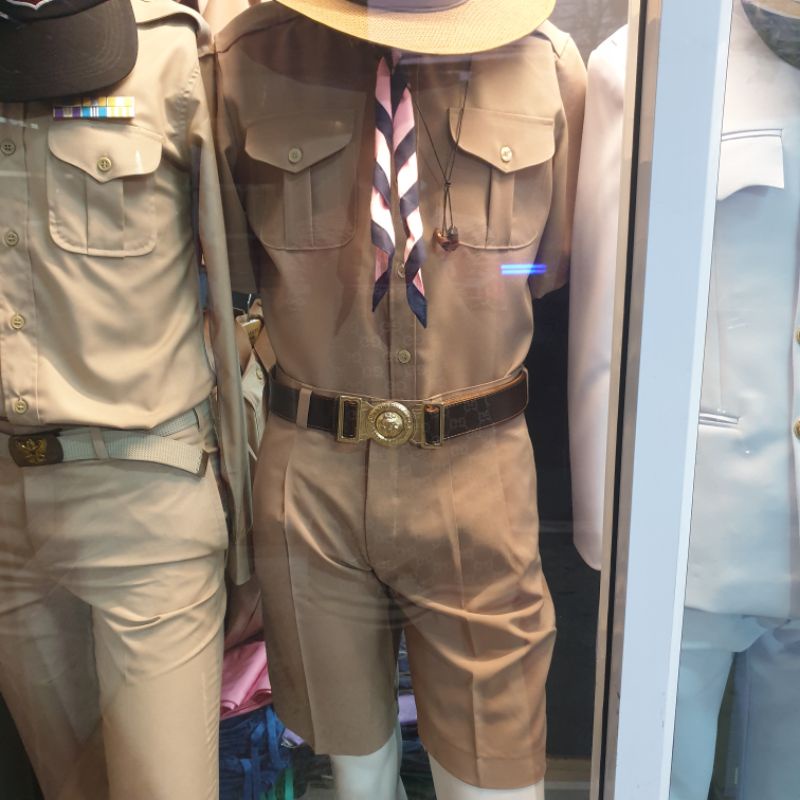 ชุดลูกเสือครูชาย เสื้อพร้อมกางเกง