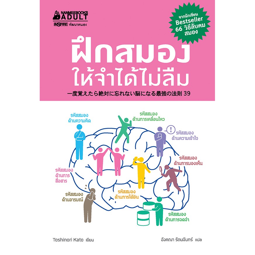 NANMEEBOOKS หนังสือ ฝึกสมองให้จำได้ไม่ลืม