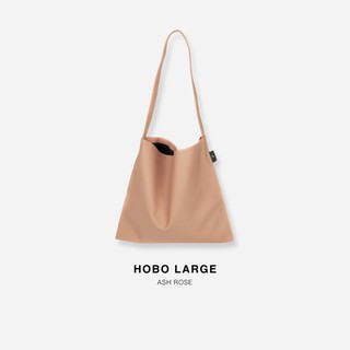 HOBO LARGE - ASH ROSE / RUST BRAND