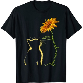 เสื้อยืด พิมพ์ลาย Cat You Are My Sunshine สําหรับผู้ใหญ่Size S-5XL