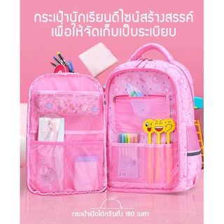 กระเป๋าเป้ กระเป๋านักเรียน กระเป๋าเดินทาง เปิดได้ 180 องศา [สินค้าพร้อมส่ง , มีบริการเก็บเงินปลายทาง]