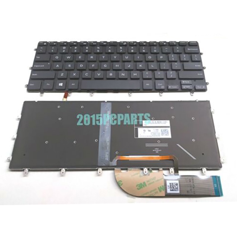 ใหม่สําหรับแป้นพิมพ์ Dell XPS 15 9550 US Backlit 0GDT9F
