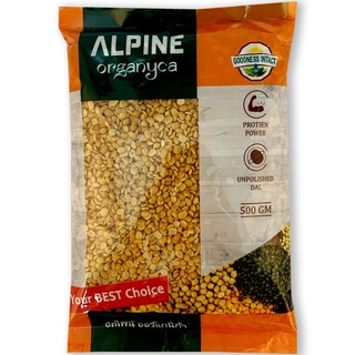 Ar Har Daal (Tur Daal) 500g (Toor Daal) ถั่วทูร ALPINE