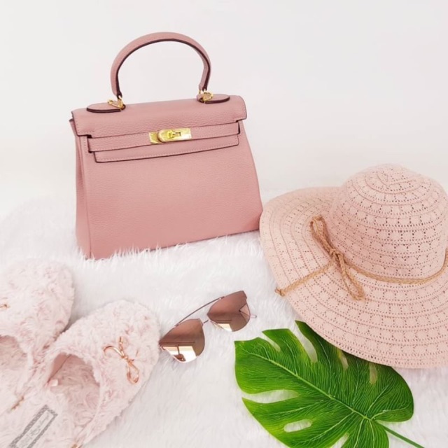 Kelly 28cm. หนังแท้ เย็บใน Togo