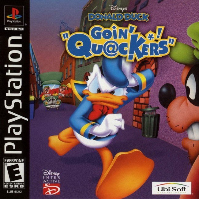 DONALD DUCK GOIN' QUACKERS [PS1 US : 1 Disc]
