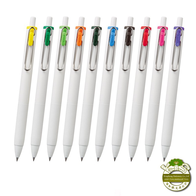 (KTS)ปากกา Uni-ball ONE UMN-S-38 ปากกาเจล ยูนิบอล One Gel Pen เลือกสีได้(1/2)