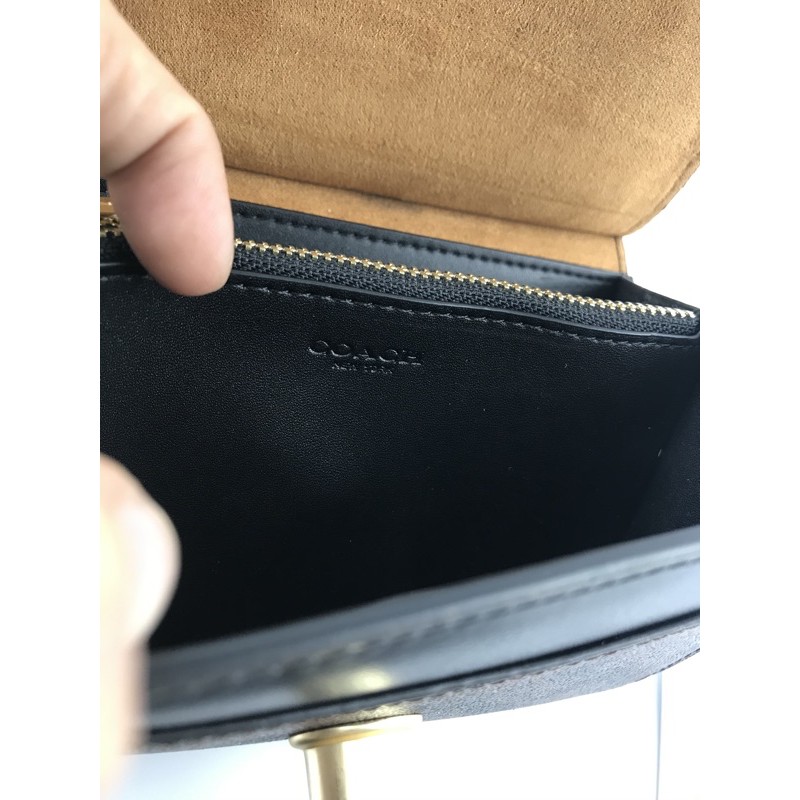76789 กระเป๋าสตางค์ ใบสั้น หนังวัว พร้อมช่องใส่เหรียญ