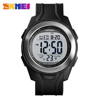 SKMEI Fashion Watch Men Multifunction Digital Watch 50M Waterproof Alarm Clock Stainless Steel Case Watches relogio