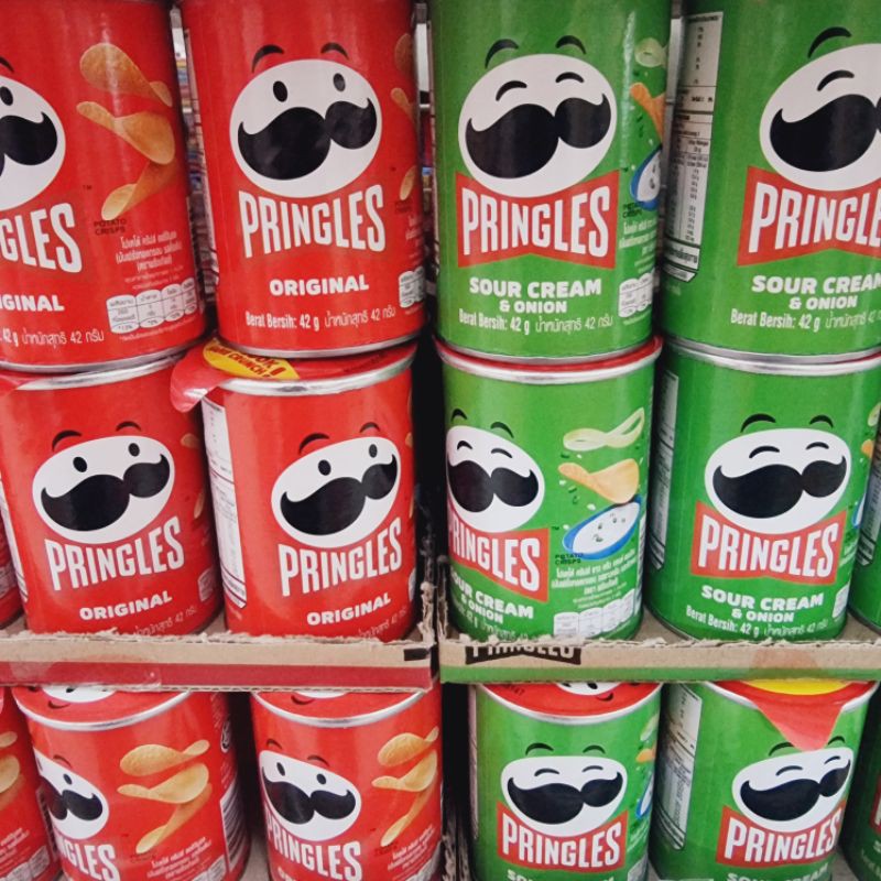มันฝรั่งทอกกรอบ พริงเกิลส์ Pringles 42 กรัม