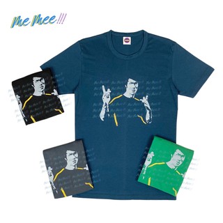 เสื้อยืดคอกลมเนื้อผ้าดี สกรีนลาย “ Bruce Lee “