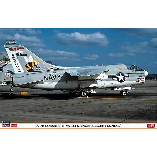 Hasegawa 07222 A-7E CORSAIR II "VA-113 STINGERS BICETENIAL" 1/48 Big Box