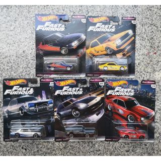 แพ็คยับ  Hotwheels Fast &amp; Furious ชุดใหม่ล่าสุด ล้อยาง