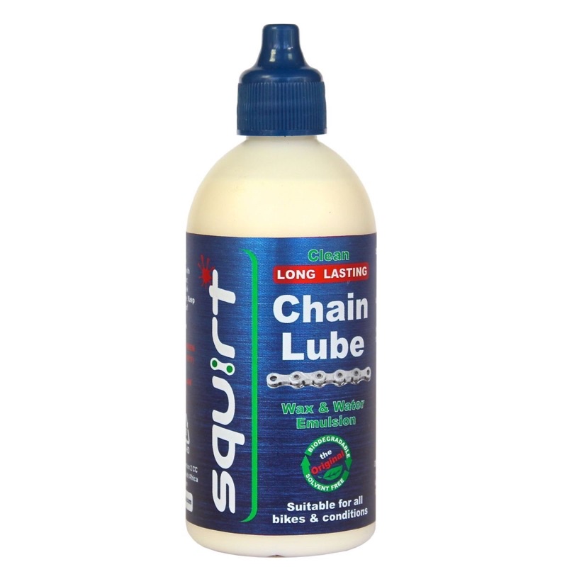 Squirt Lube Long Lasting Dry Chain Lube 120ml โซ่จักรยาน Lube LOCAL