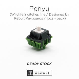 Penyu (สวิตช์สัตว์ป่า โดย Rebult &amp; JWK) สวิตช์เชิงกล สําหรับคีย์บอร์ดเชิงกล