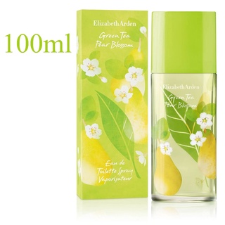 กล่องซีล 100ml น้ำหอม ของแท้ Elizabeth Arden Green Tea Pear Blossom EDT 100ml. ฝาแฝด Jo malone English pear