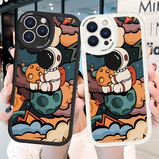 Realme C35 C31 C25 C25S C25Y C21Y C21 C11 C20 C20A C15 C12 C11 2021 เคสเรียวมี สำหรับ Case NASA Astronaut เคส เคสโทรศัพท์ เคสมือถือ Cover Cases