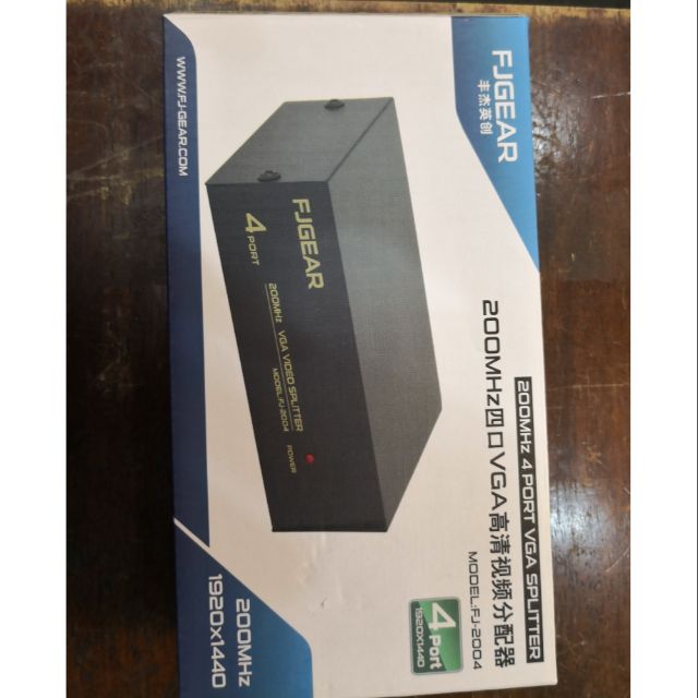 VGA SPLITTER 1IN 4 OUT