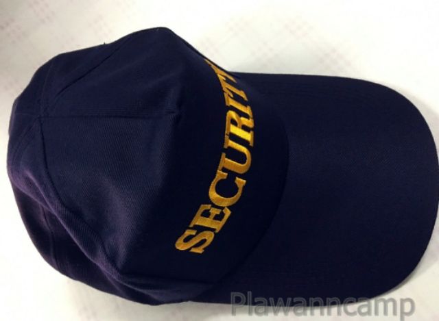 หมวกแก๊ป security รปภ.พร้อมส่ง ราคา ถูกที่สุด ดีลบีเคเค แกลเลอรีภาพที่ 3