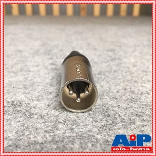 แพ็ค10ตัว LIDGE YM-002A CANNON แจ็ค XLR ตัวผู้ 3 ขา ท้ายยาง สำหรับเข้าสาย รุ่น YM002A เอไอ-ไพศาล