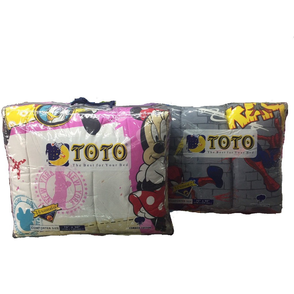 ผ้านวมเอนกประสงค์ 70x90" TOTO [ลายเยอะ/เลือกได้]