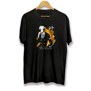 เสื้อยืดแขนสั้น ผ้าฝ้าย พิมพ์ลายอนิเมะ One Piece Sanji Smoke ยุค 30s ไซซ์ M L XL XXL XXXL สําหรับผู้ชาย และผู้หญิง