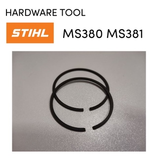 STIHL 380 381 MS381​ MS380​ แหวนลูกสูบ​ อะไหล่เลื่อยโซ่​​สติล​รุ่น​กลาง​ ขนาด 52 มม.