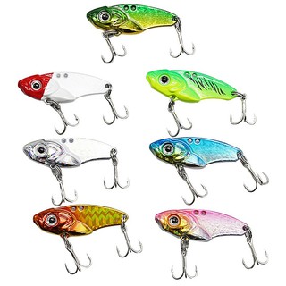 โลหะ VIB เหยื่อล่อ 5g/7g/10g/15g/20g Fishing Lure Swimbait Sinking Bait Tackle