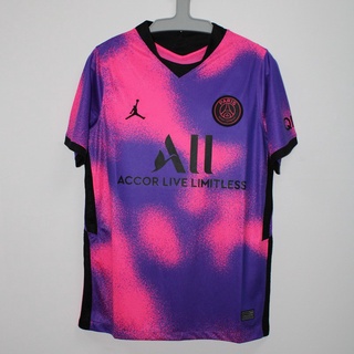 เสื้อกีฬาแขนสั้น ลายทีม Psg Paris Saint Germain Jersey 20-21