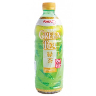 Pokka Jasmine Green Tea 500 ml พอคคาชาเขียวกลิ่นมะลิ 500 มล. เครื่องดื่ม  ชา และ ชาซอง