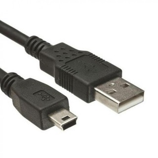 สาย USB Am to mini USB 5pin V2.0 ยาว 1.5M (สีดำ)#223