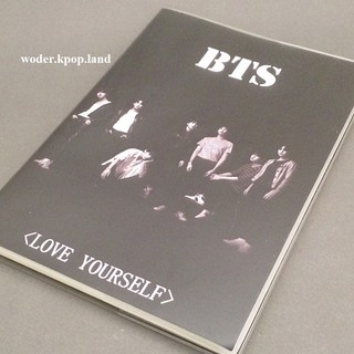 สมุดจดบันทึก สมุดโน๊ต ปก BTS