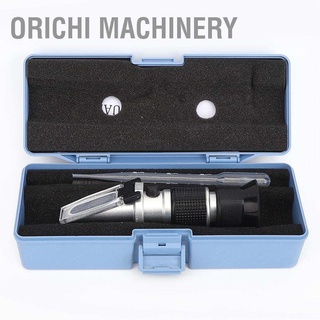 Orichi Machinery Refractometer Concentration Meter Brix Tester 0-90% for Automatic Temperature Compensation