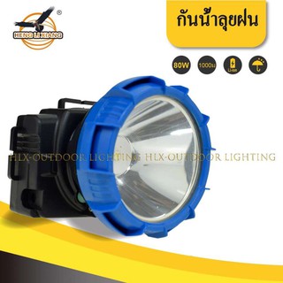 Tmall365-HLX ไฟฉายคาดหัว หรี่แสงไฟ LED 1 ดวง เลนส์ใหญ่ ชาร์จไฟบ้าน